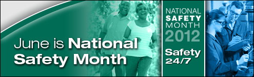 June is National Safety Month